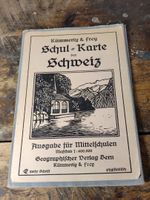 Wunderschöne Schweizer Schulkarte