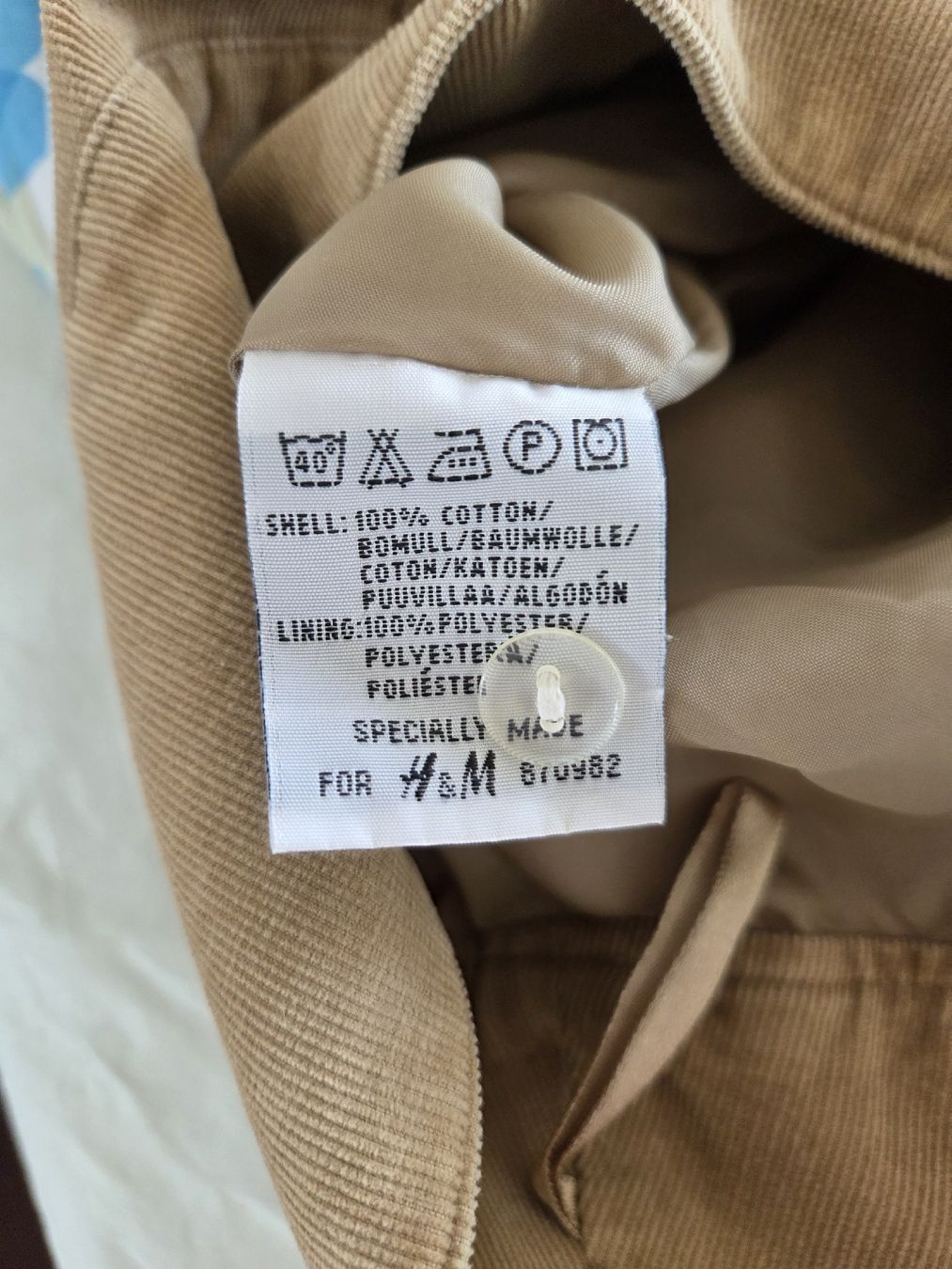 H&M Gonne: Cordrock HENNES beige Gr. 36 – Usato da Villars-sur-Glâne venduto da richardette 5