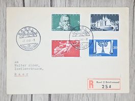 CL13 Enveloppe + Timbre Suisse 1948