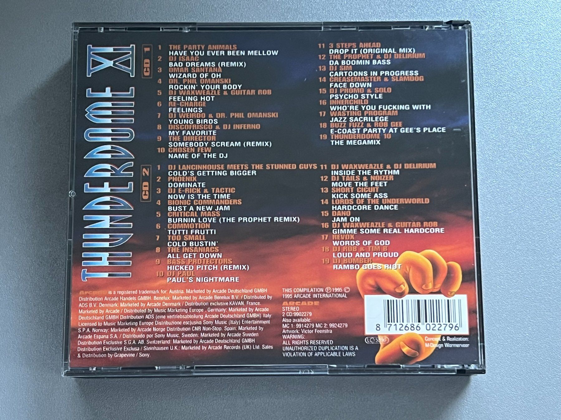 CD: Thunderdome XI (The Killing Playground)  (2CD) – Usato da Rivera venduto da poweradem05 1