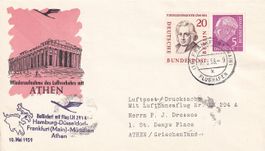 Erstflug Lufthansa Frankfurt - Athen 1959