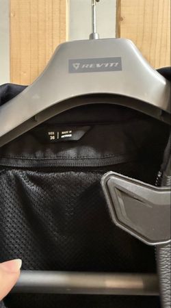 Motorradjacke Rev'lt! Xena 4 Damen Schwarz Grösse 36