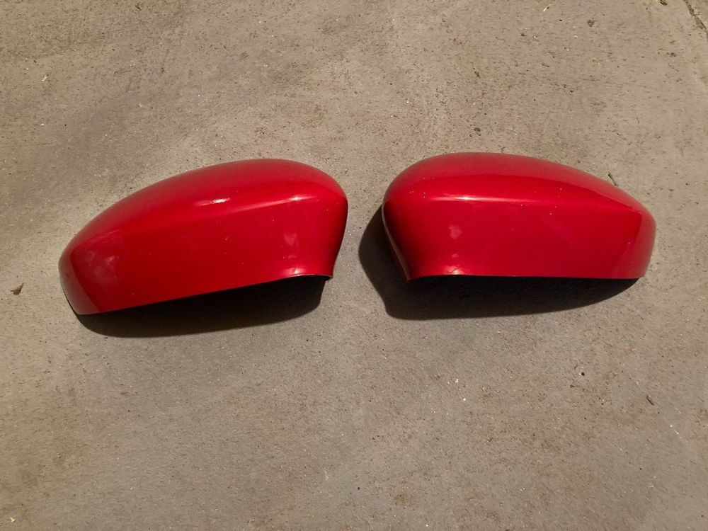 Otufan Spiegelkappen Für Fiat 500 2012-2017 - ABS Kunststoff Außenspiegel Abdeckungen | 1SH17KX7AA