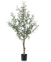 Emerald Künstlicher Olivenbaum im Kunststofftopf 115 cm
