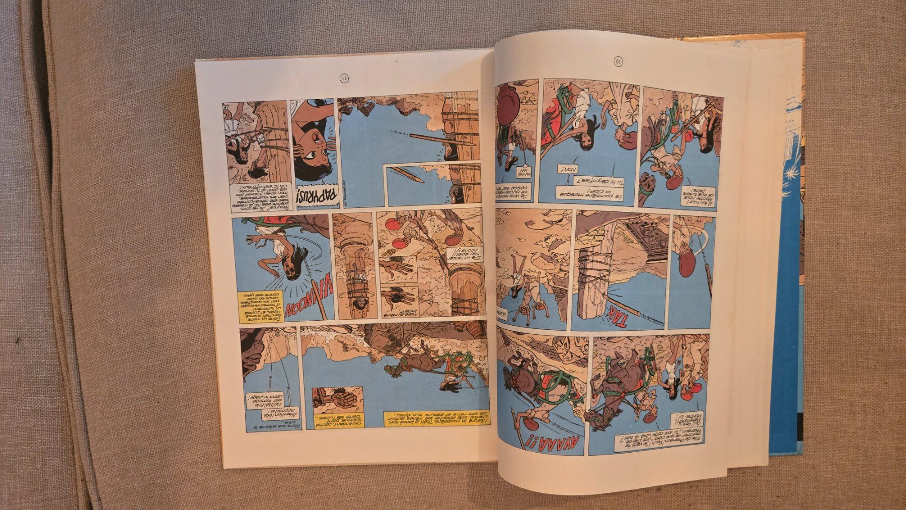 Fumetti: Papyrus N°11 - Le pharaon maudit - EO coté – Usato da Crémines venduto da Blakedrake 5