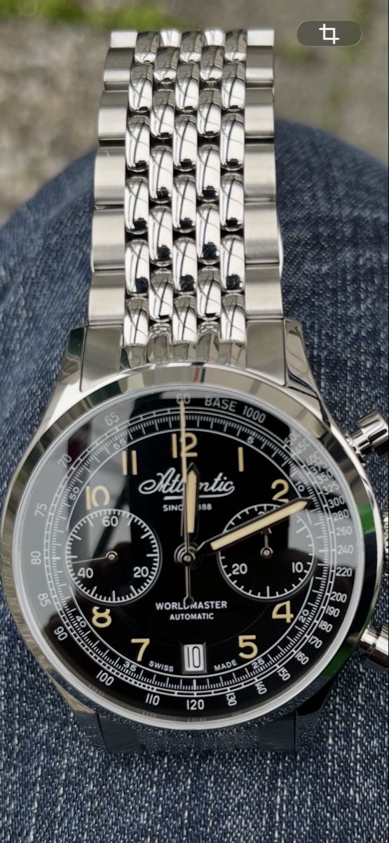 Atlantic Uhren: Atlantic Worldmaster Chronograph Automatic: schicker Dresser – Gebraucht aus worben von than56 1