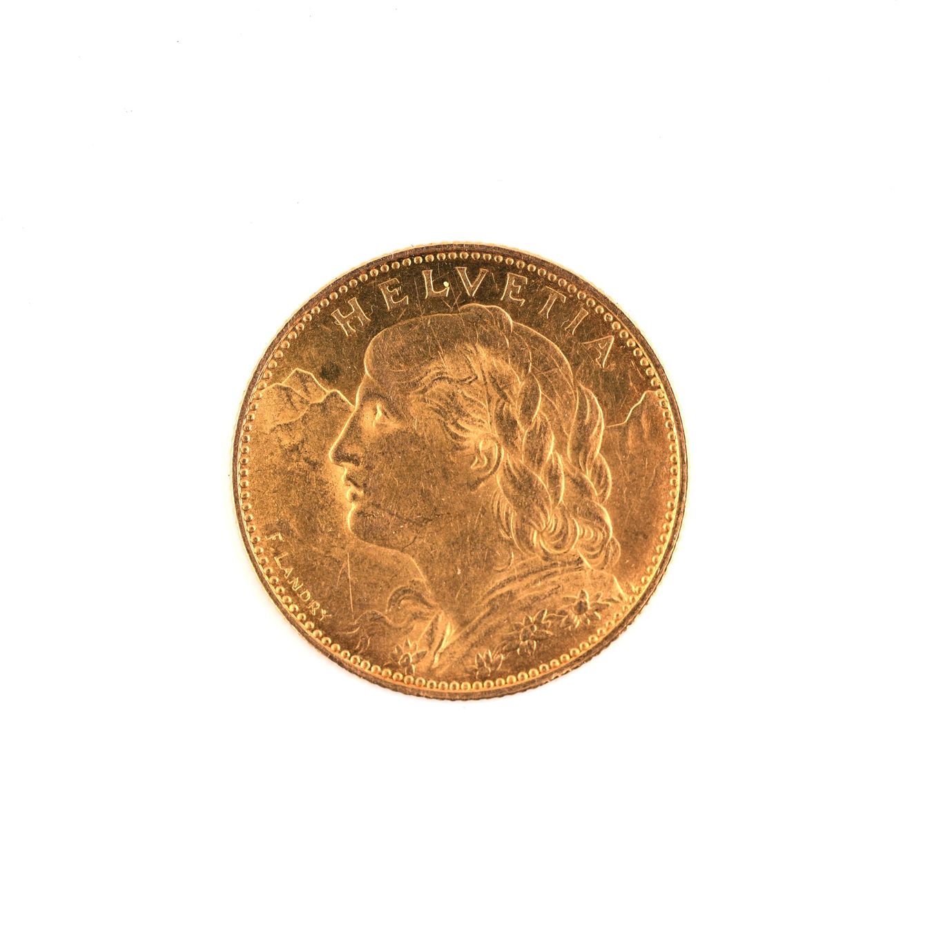 Toutes les monnaies: Goldvreneli 10Fr 1915 – D'occasion à Basel par Edelmetallhaus.com 1