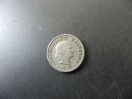 Schweiz 5 Rappen 1919 B