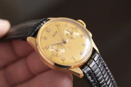 Tissot Gold 18k Omega 28.9/Lemania 13CH