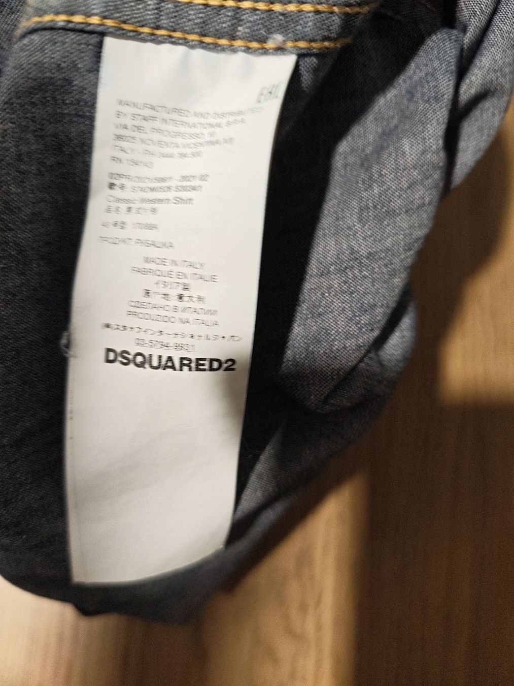 Dsquared2 Chemises: Dsquared2 Jeans Hemd Gr 48 Slim Fit – D'occasion à Seon par chf_g29b 7