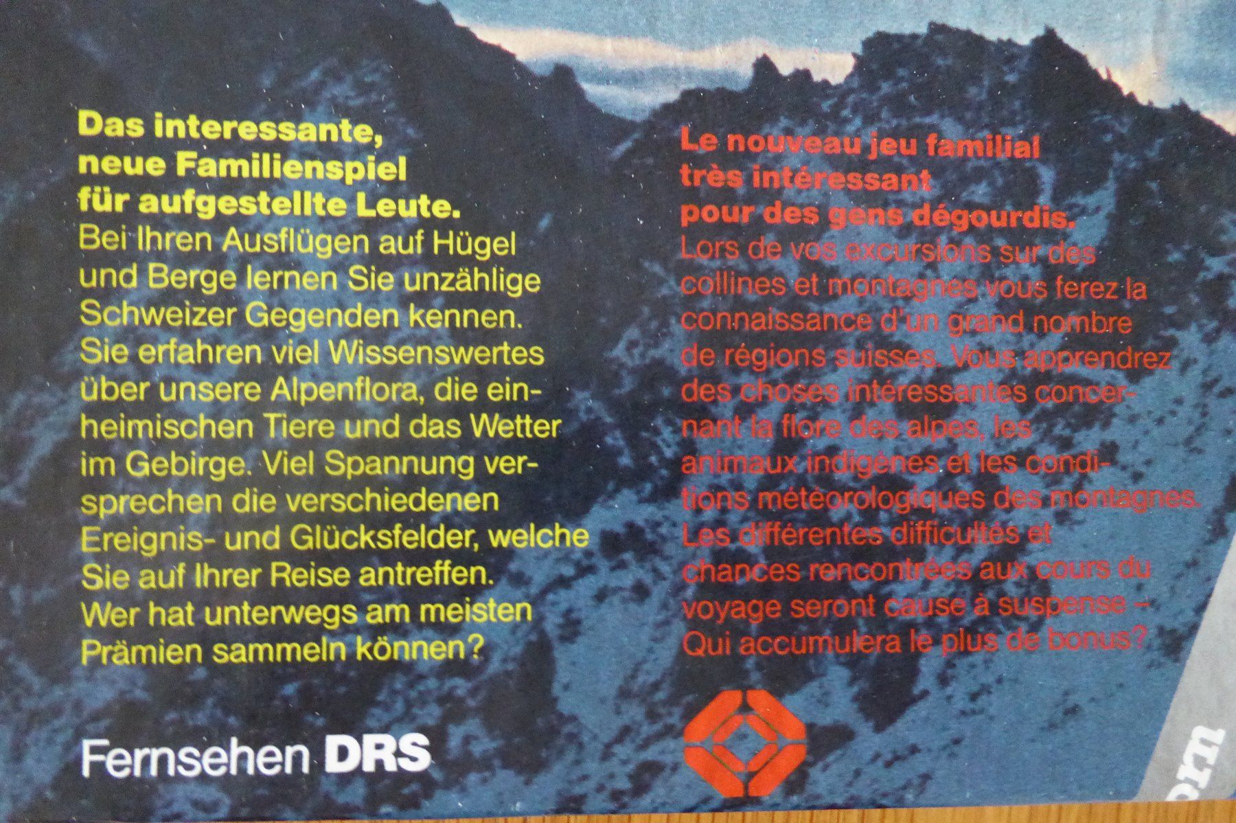 Spiele: Brettspiel Berge DRS – Neu (gemäss Beschreibung) aus Gossau SG von tenerife11 1
