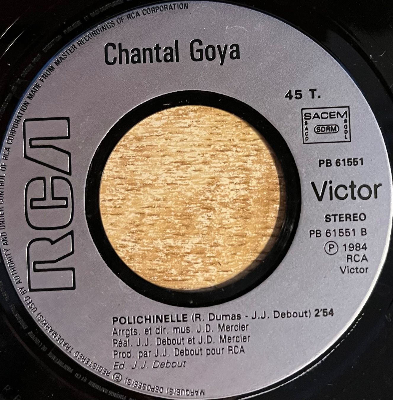 Dischi in vinile: CHANTAL GOYA - PANDI - PANDA – Usato da Bussigny venduto da vinyl-pas-cher 3