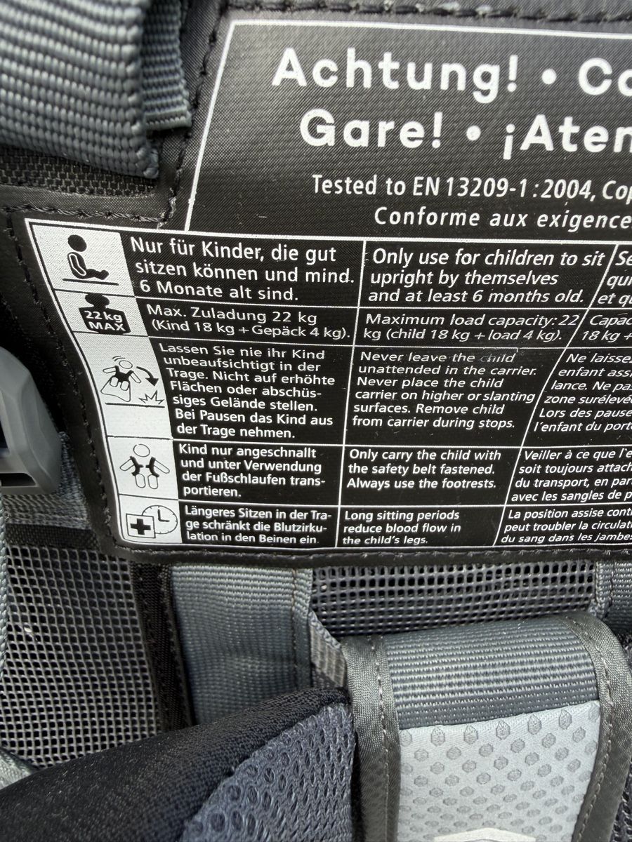 Deuter Marsupi portabebè: Rückentrage Deuter – Usato da Vättis venduto da nad_8ywm 4
