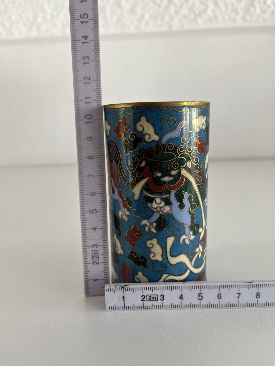 Tutte le decorazioni: alter Pinsel-Washer / Cloisonné – Usato da Wetzikon ZH venduto da seli03 7