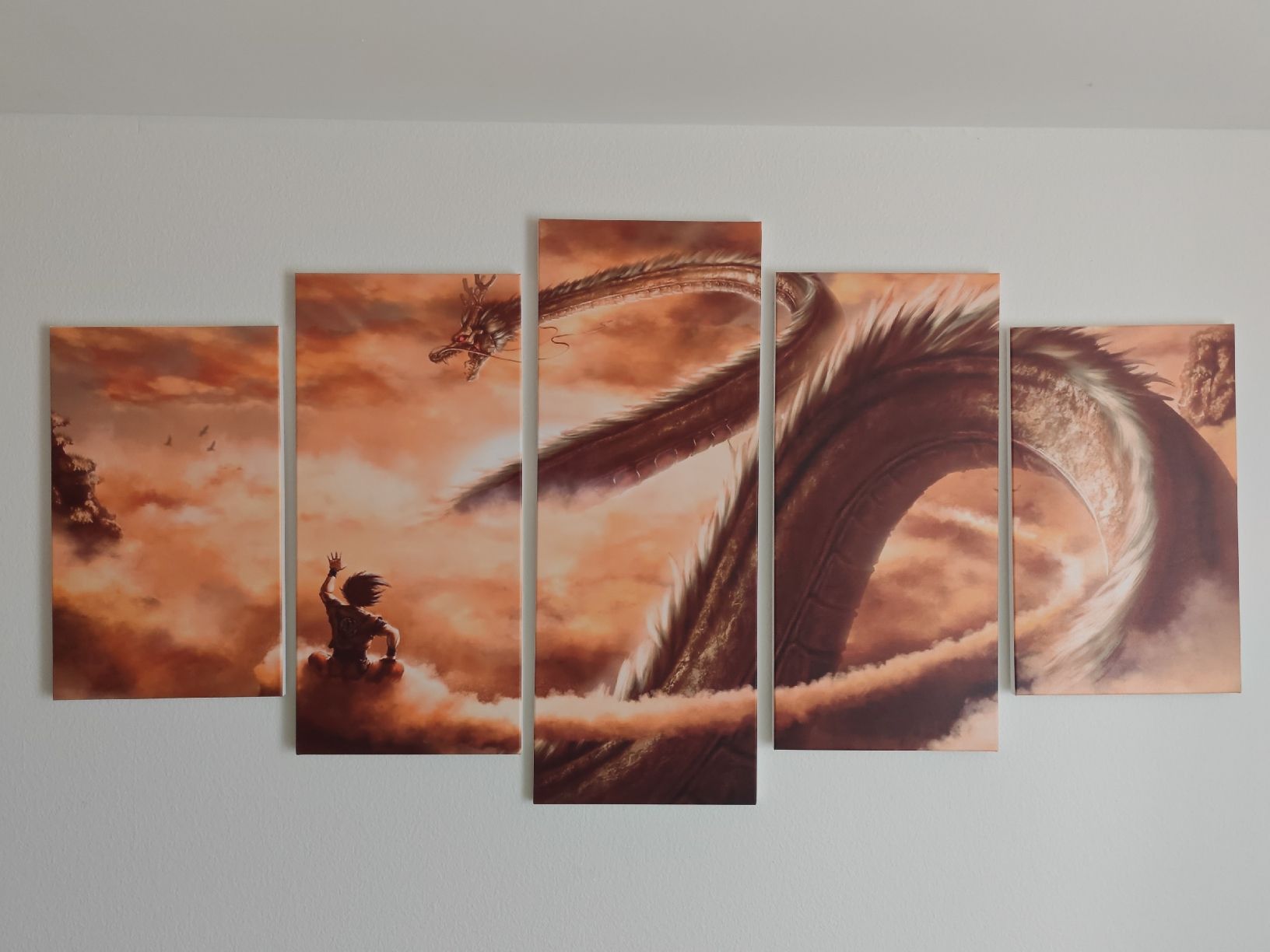 Foto & Immagini: Dragon Ball Z Leinwand Set, 5-teilig – Usato da Niederhasli venduto da OlympusDMons