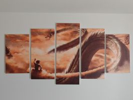 Dragon Ball Z Leinwand Set, 5-teilig