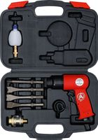 Druckluft-Meißelhammer mit Werkzeugsatz, 8-tlg.
