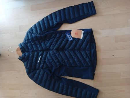 Veste Mammut Albula IN Hybrid bleu marine taille S neuf