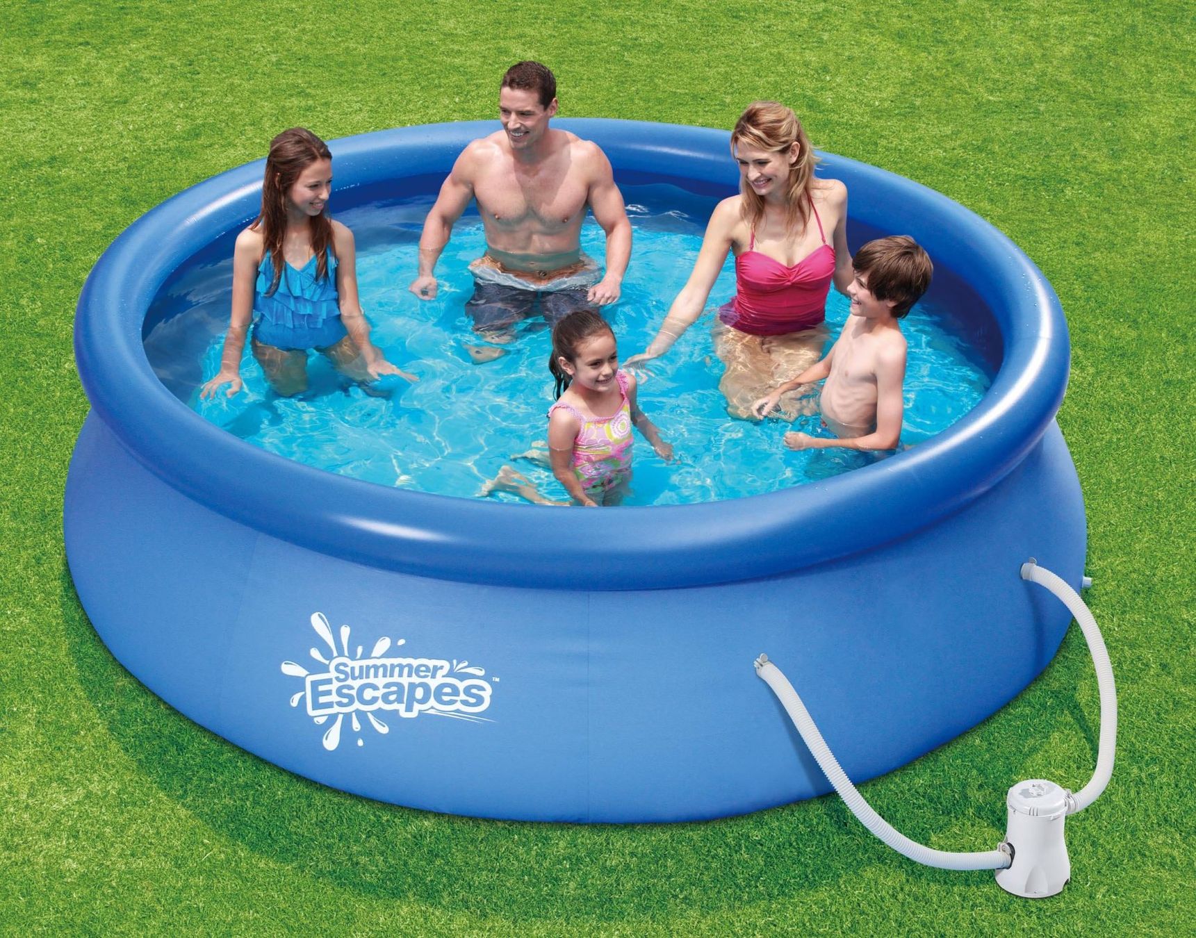 Piscine: Summer Waves Fast Set Pool, 366 x 91 cm LP.329,-Fr. – Nuovo e nell'imballaggio originale da Kehrsatz venduto da CIVOMILES