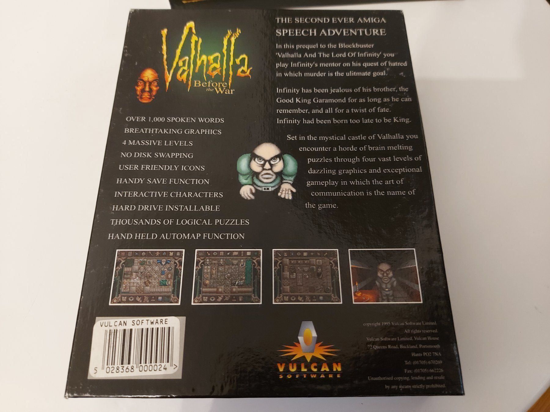 Giochi: Valhalla Before the War Amiga CBM OVP – Usato da Aarau venduto da Kaesekuchen2000 7