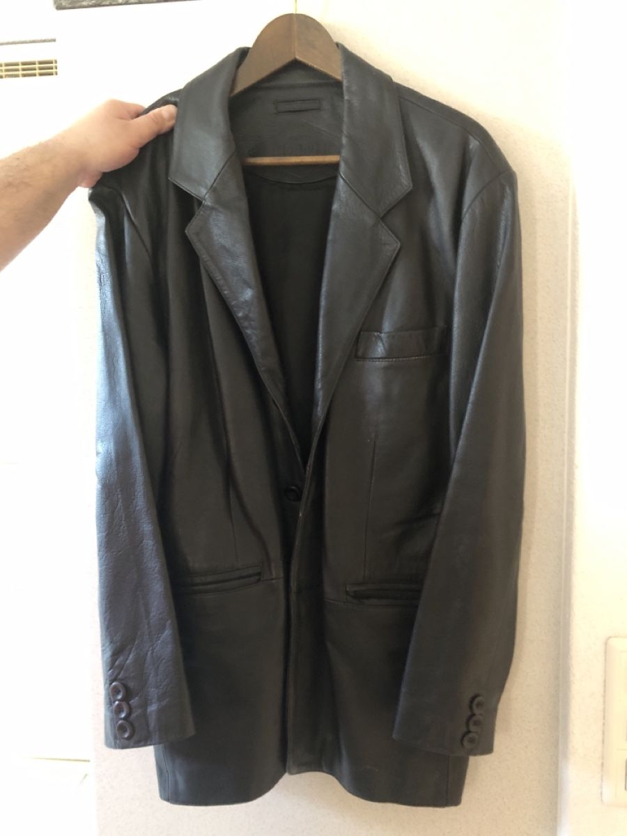 Giacche: Trapper Vintage Lederjacke Grösse L-XL – Usato da Rikon im Tösstal venduto da BronxBomber