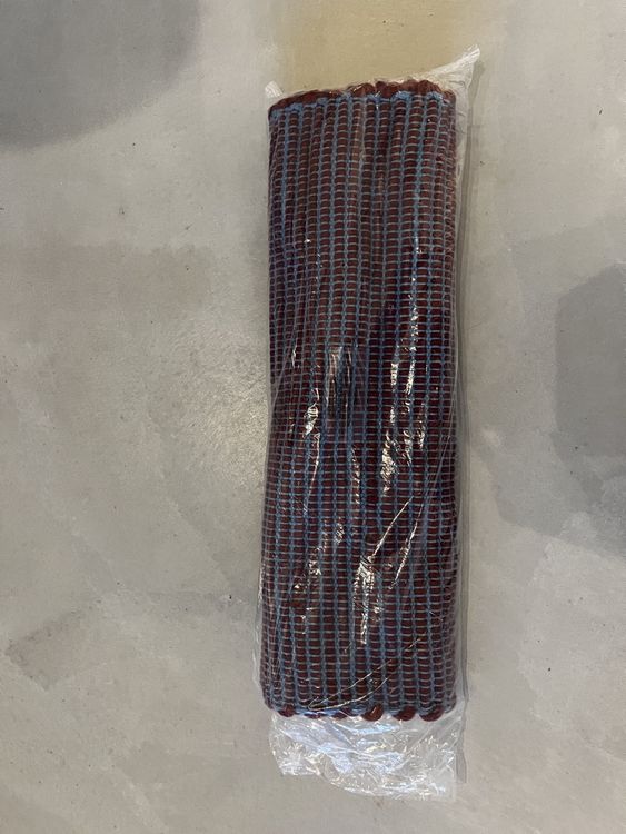 Neu Kawa Teppich 80x200 Burgundy/Blau 3