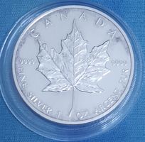 Maple Leaf 1988 Canada 5 Dollars ungereinigt ab Fr. 1.-