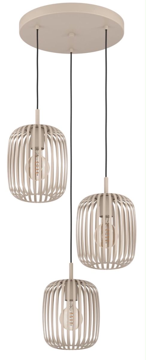 Eglo Lampadari & plafoniere: Eglo Hängeleuchte 46/110cm, Sandfarbe – Nuovo (secondo la descrizione) da Cham venduto da mii_72b2