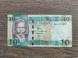 Südsudan 10 Pounds 2016 !!!!!!