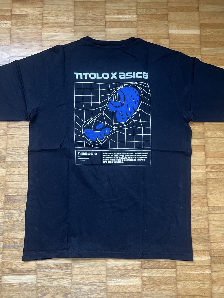 T-Shirts: Titolo x Asics Nimbus 9 – Neu und originalverpackt aus Uetendorf von Lucutus-Picard 1