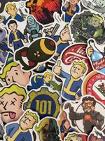 50x Fallout Sticker / Aufkleber