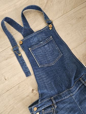 Guess Damen Jeans-Latzhose, Grösse UK 29/M