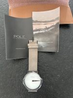 POLE Armbanduhr mit Lederetui und Anleitung neu