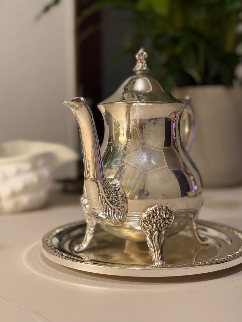 Teiere: silver plated coffee pot – Usato da Clarens venduto da vat_2x6j 3