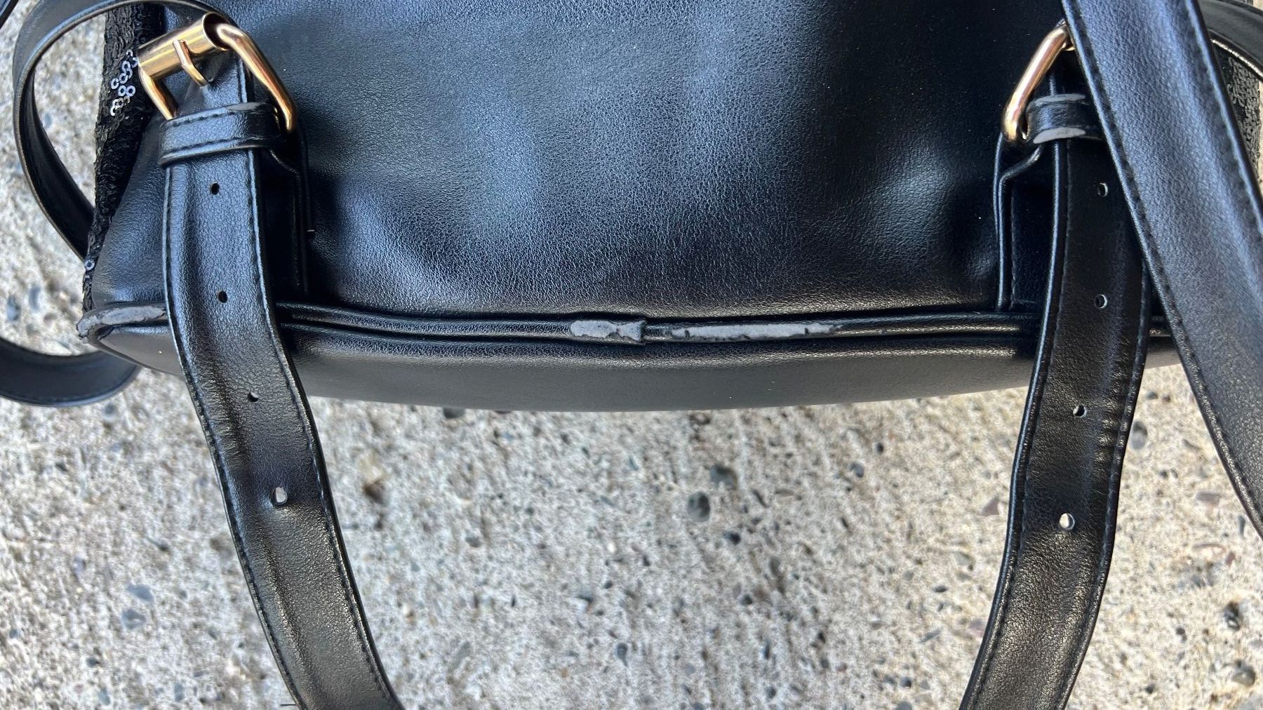 Zaini: Pailletten Rucksack Schwarz – Usato da Schübelbach venduto da Dolly990_2 3