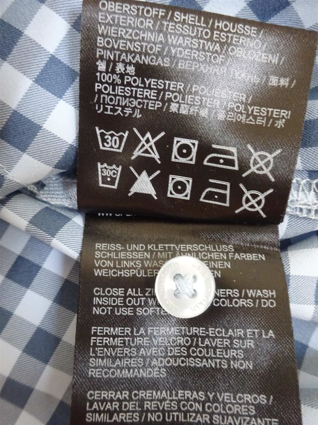 Jack Wolfskin Camicette: Jack Wolfskin - Funktionsbluse - blau - Grösse M – Usato da Zofingen venduto da Justizia_01 2