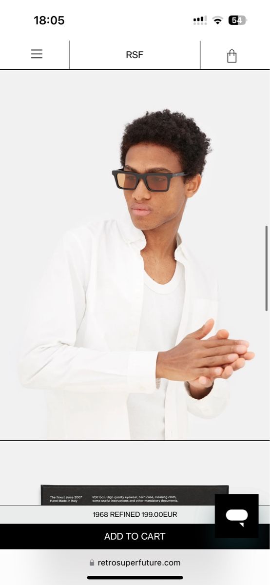 Occhiali & Lenti: Retrosuperfuture RSF refined 1968 sunglasses – Usato da Zürich venduto da gva_r9gs 7
