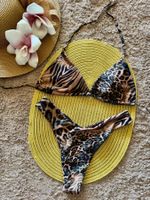 Sexy Animal Print Bikini Set Gr. M Neu Versand gratis