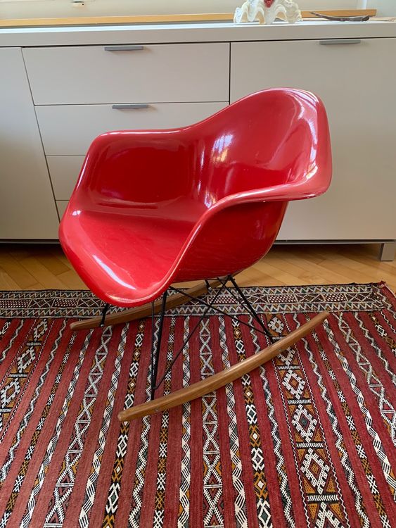 Vitra Eames Fiberglass Rocking Armchair Schaukelstuhl Kaufen auf Ricardo
