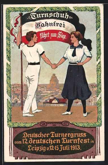 Werbeartikel: Leipzig, 12. Deutsches Turnfest 1913, De – Gebraucht aus Berlin von bartko-reher