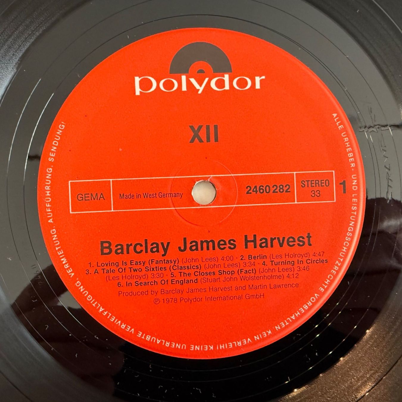 Dischi in vinile: BARCLAY JAMES HARVEST - XII – Usato da Zürich venduto da fehlton 4