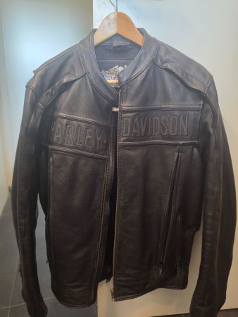 Harley Davidson Lederjacke Gr L Sommer Herbst Top Zustand