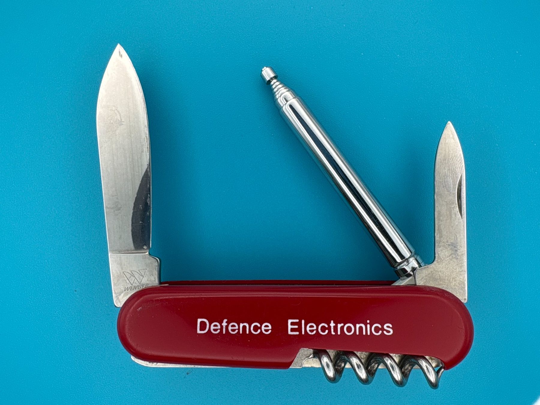 Wenger Coltelli tascabile: Wenger Pointer Sackmesser mit Zeigestab & Siemens Logo – Usato da Elgg venduto da Jo_Naj 1