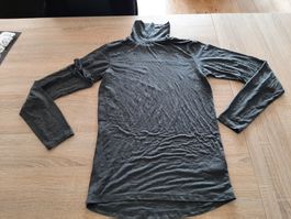 Rollkragen - Pulli Activa Grösse S, dunkelgrau