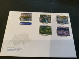 2022 DAUERMARKEN FDC VOLL FLUSSLANDSCHAFTEN