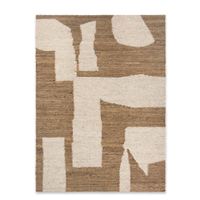 Magnifique tapis neuf Ferm Living beige et écru 140x200
