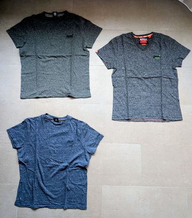 3 Superdry T-Shirts Herren - Grösse XL
