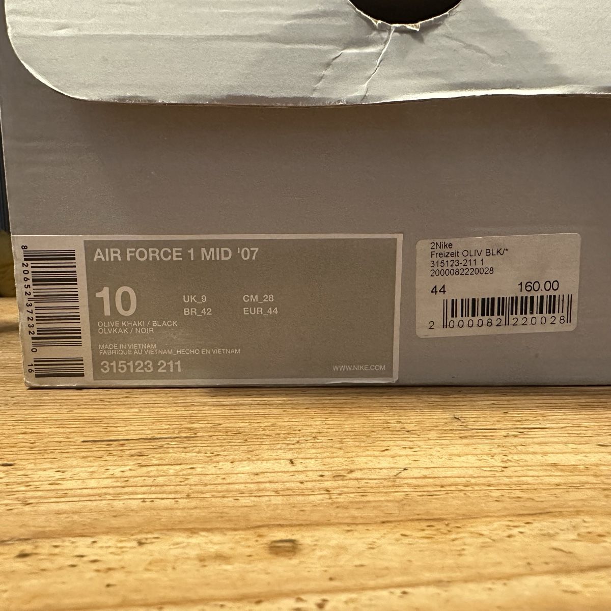 Nike Chaussures hommes: Nike Air Force 1 Mid ’07 Grösse 44  – D'occasion à Stadel(Winterthur) par Sikuvan 9