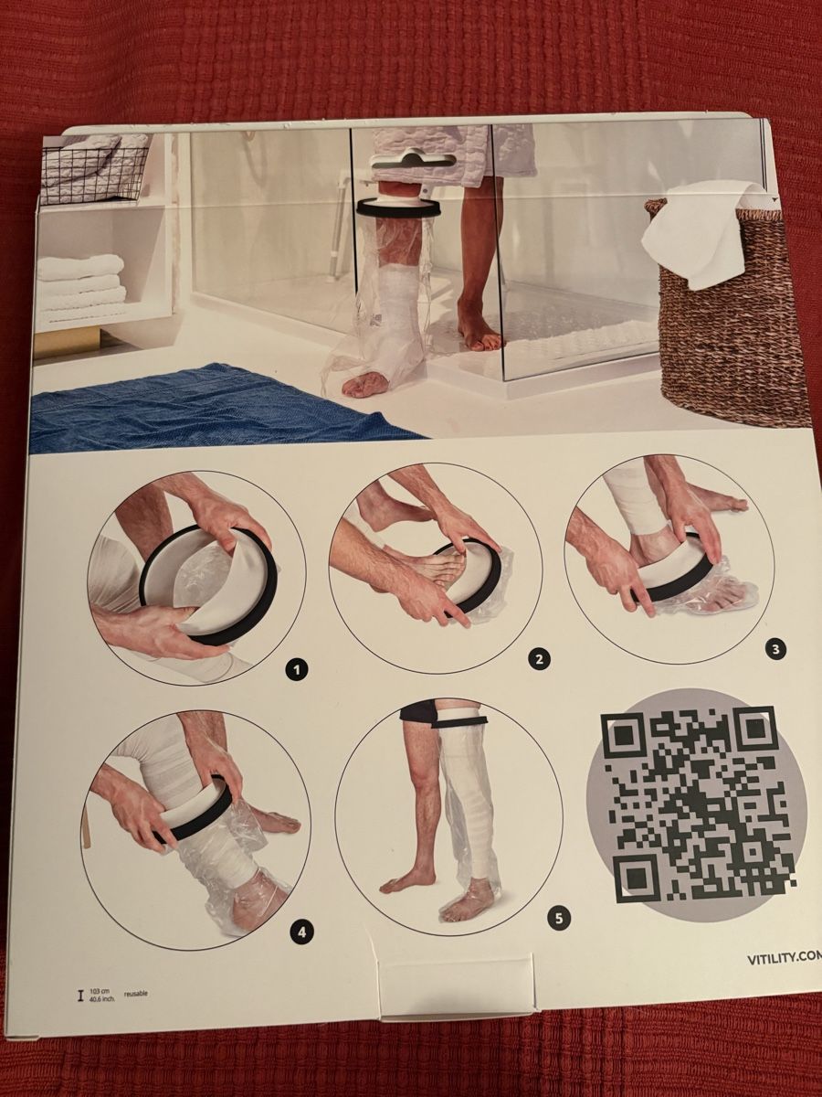 Medizinische Geräte: Vitility Duschüberzug Bein – Neu und originalverpackt aus Therwil von Blume814 2