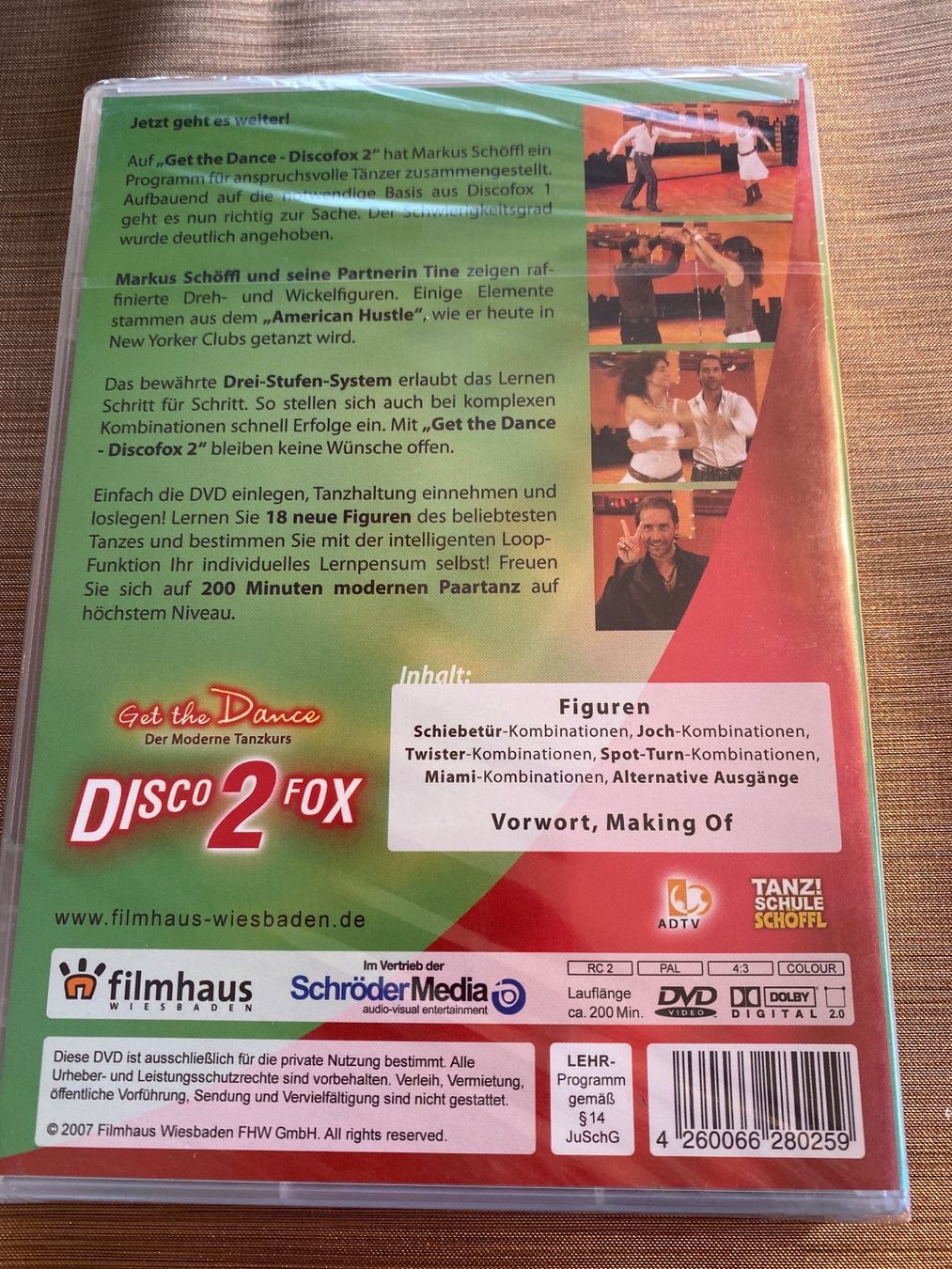 Tutti i DVDs: Get the Dance Discofox 2 – Nuovo e nell'imballaggio originale da Teufenthal AG venduto da Collector1981 1
